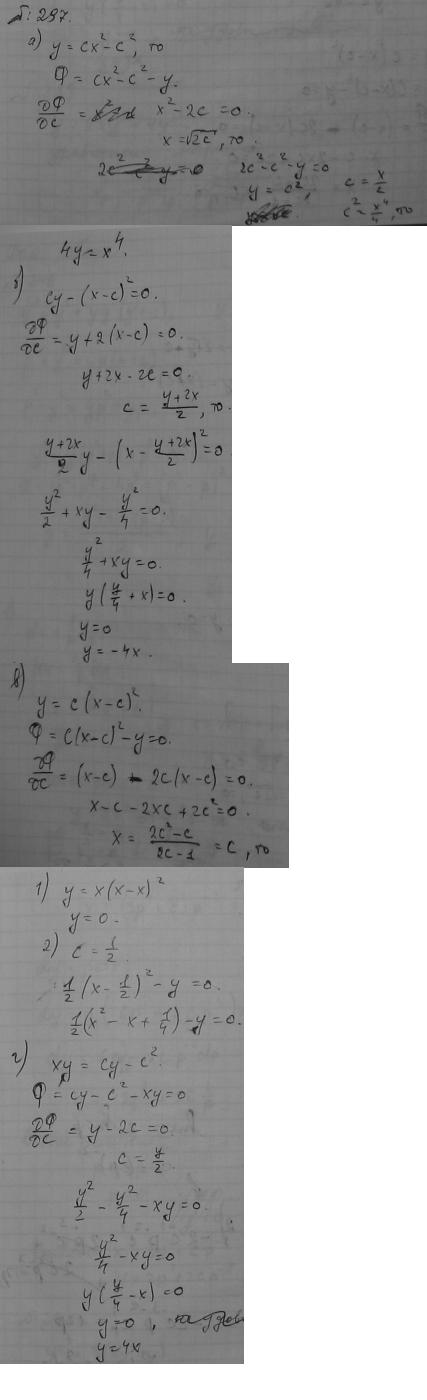 Решение дифференциальных уравнений - уравнения не разрешенные относительно производной