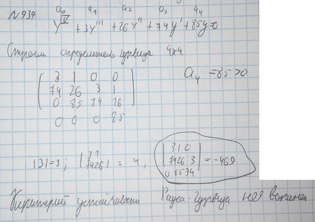 Решение дифференциальных уравнений - устойчивость